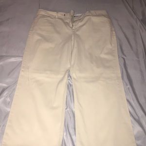 Wide Khaki Pants